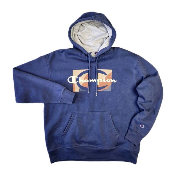 Champion Sweatshirt Hoodie Mens‎ XL Embroidered Athleisure Streetwear Athletic - Picture 1 of 7